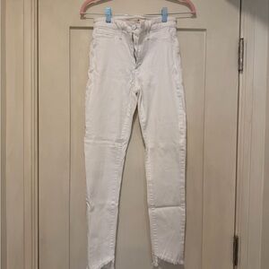 Joe’s White Skinny Jeans